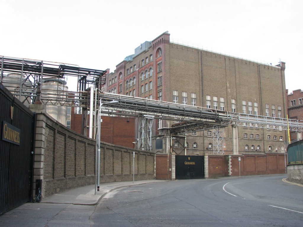 Dublin, browar Guinnessa Dublin, browar Guinnessa