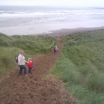 oceaniczna plaża w Sligo
