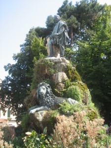 Wenecja, Giardini Pubblici, pomnik Garibaldiego Wenecja, Giardini Pubblici, pomnik Garibaldiego