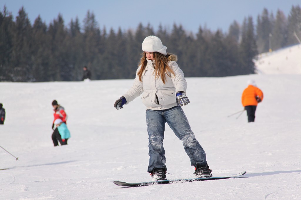Na snowboardzie