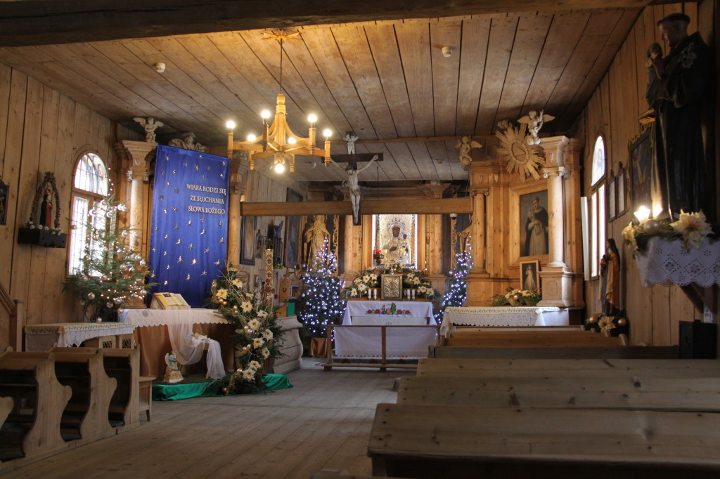 Zakopane, wnętrze kościoła Matki Bożej Częstochowskiej