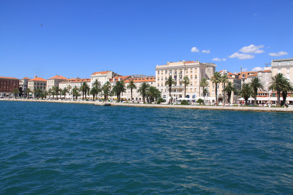 Split, nadmorska promenada Riva