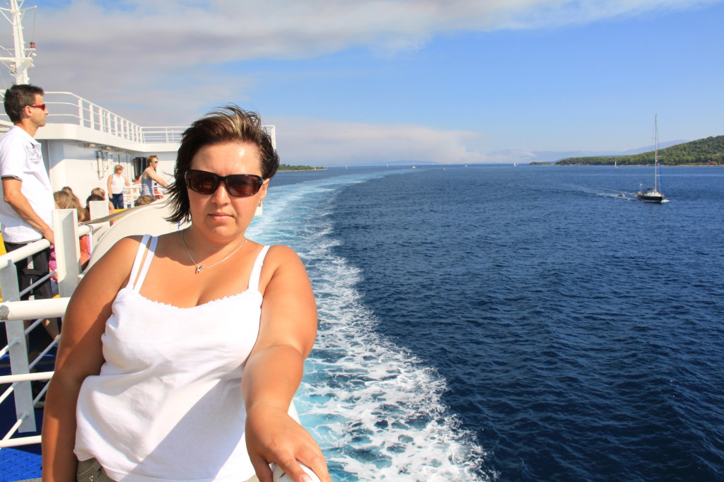 Na promie w kierunku Starego Gradu