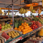 Trogir, targ