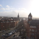 Dublin, panorama widoczna z St.Michael's Tower