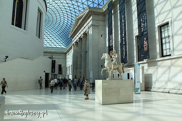 British Museum - dziedziniec Królowej Elżbiety II