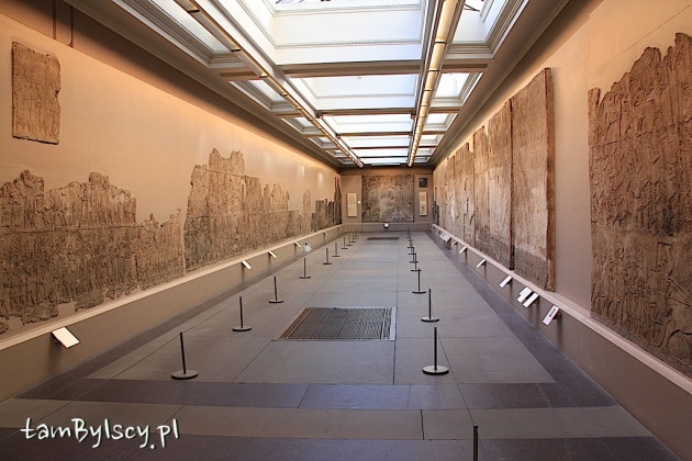 British Museum - płaskorzeźby ze starożytnego miasta Nineveh