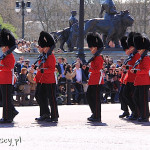 Londyn, Buckingham Palace, uroczysta zmiana warty