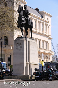 Londyn, Waterloo Place, pomnik króla Edwarda VII