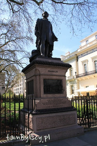 Londyn, Waterloo Place, pomnik sir Johna Franklina