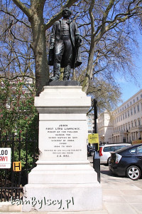 Londyn, Waterloo Place, pomnik Johna Lawrence