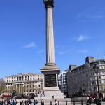 Londyn, Trafalgar Square, kolumna Nelsona