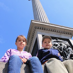 Londyn, Trafalgar Square, kolumna Nelsona