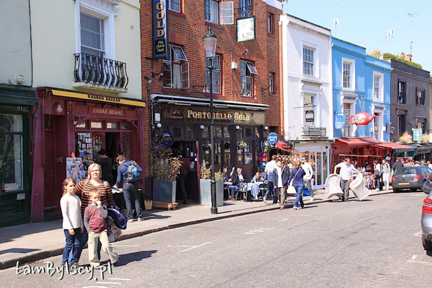 Sklepy i kramy przy Portobello Road
