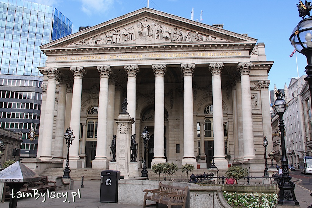 Londyn, budynek Royal Exchange
