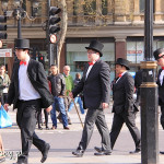 Londyn, Trafalgar Square, "angielscy gentelmani"