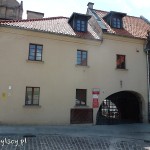 Brama Wodna od wewnątrz miasta