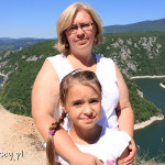 Najbardziej znany widok przełomu Vrbasu za elektrownią Bočac