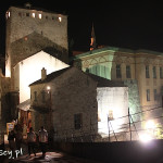 Zabytkowy Mostar nocą