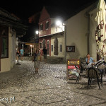 Kulundziluk (turecja ulica handlowa) w Mostarze nocą