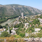 Pocitelj, panorama miasta