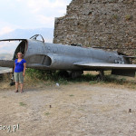 Gjirokastra, wrak amerykańskiego samolotu Lockheed T33