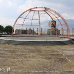 Gjirokastra, twierdza, scena festiwalu folklorystycznego