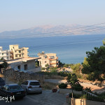 Saranda, widok z balkonu hotelu Blue Sky