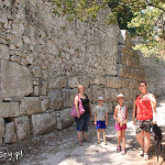 Butrint, obronne mury miejskie