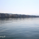 Saloniki, nadmorska panorama centrum miasta