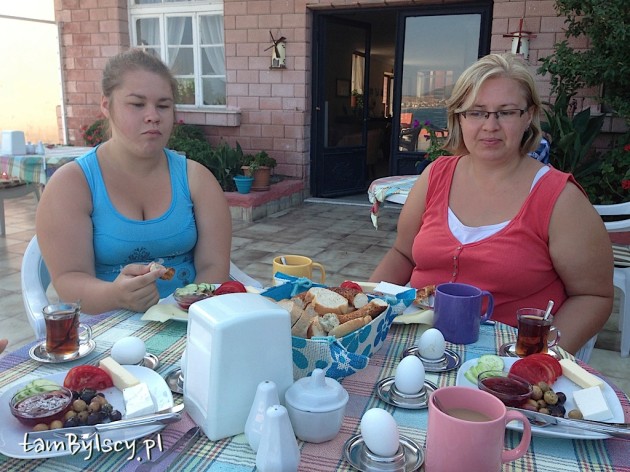 Ayvalik, tureckie śniadanie
