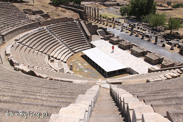 Bergama, starożytny Asklepiejon, teatr na 3.500 widzów