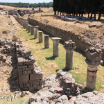 Bergama, starożytny Asklepiejon, południowa stoa (ulica)