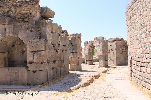 Bergama, starożytny Asklepiejon, budynek szpitalny