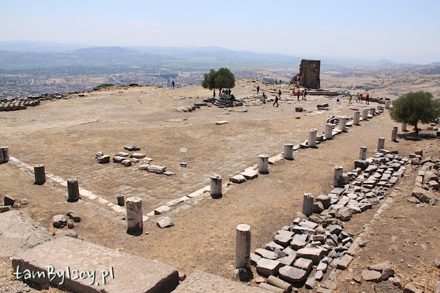 Bergama, starożytny Akropol, świątynia Ateny z III w. p.n.e.