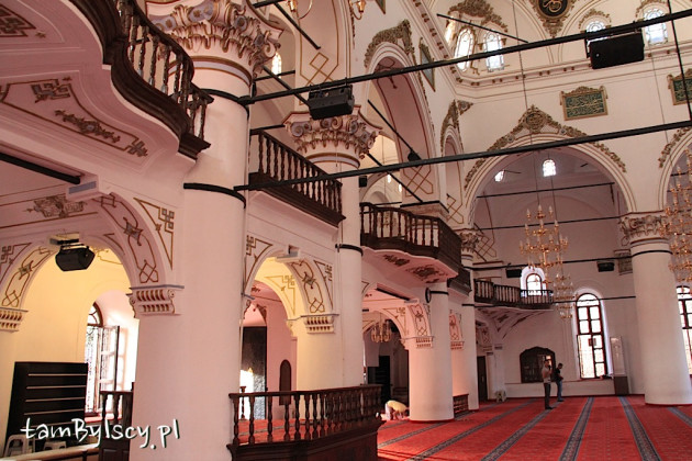 Izmir,wnętrze meczetu Hisar Camii