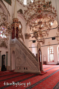 Izmir, minbar w meczecie Hisar Camii