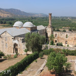 Selçuk, widok na meczet Isa Bey z bazyliki św.Jana