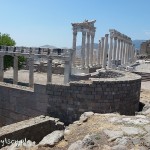 Bergama, starożytny Akropol, świątynia Trajana