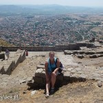 Bergama, starożytny Akropol, panorama Bergamy