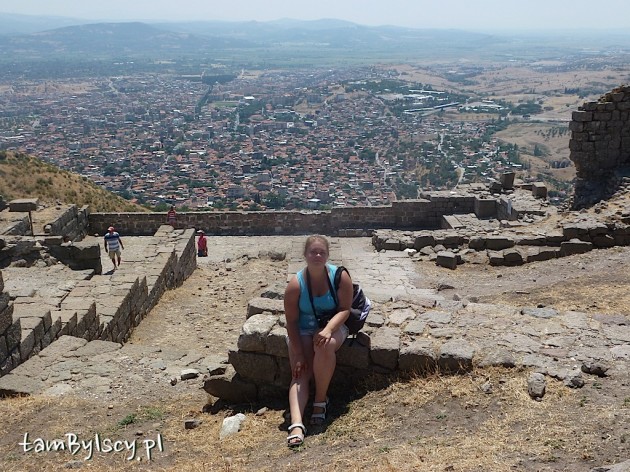 Bergama, starożytny Akropol, panorama Bergamy