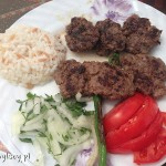 Milet, adana kebap w restauracji