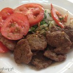 Muğla, kofte w miejscowej restauracyjce