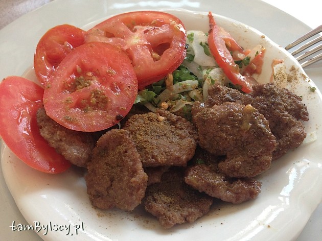 Muğla, kofte w miejscowej restauracyjce