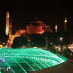 Stambuł, Hagia Sofia nocą