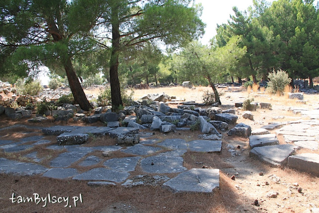 Ruiny Priene, agora