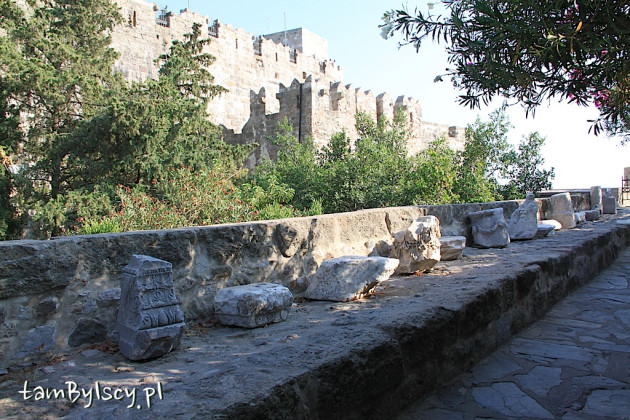Bodrum, zamek z zewnątrz