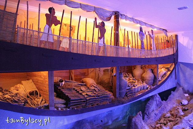 Bodrum, Muzeum Archeologii Podwodnej w zamku, wrak statku z XIV w. p.n.e.