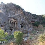 Fethiye, licyjskie skalne grobowce