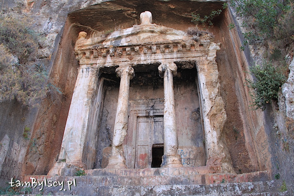 Fethiye, licyjskie skalne grobowce, grobowiec Amyntasa